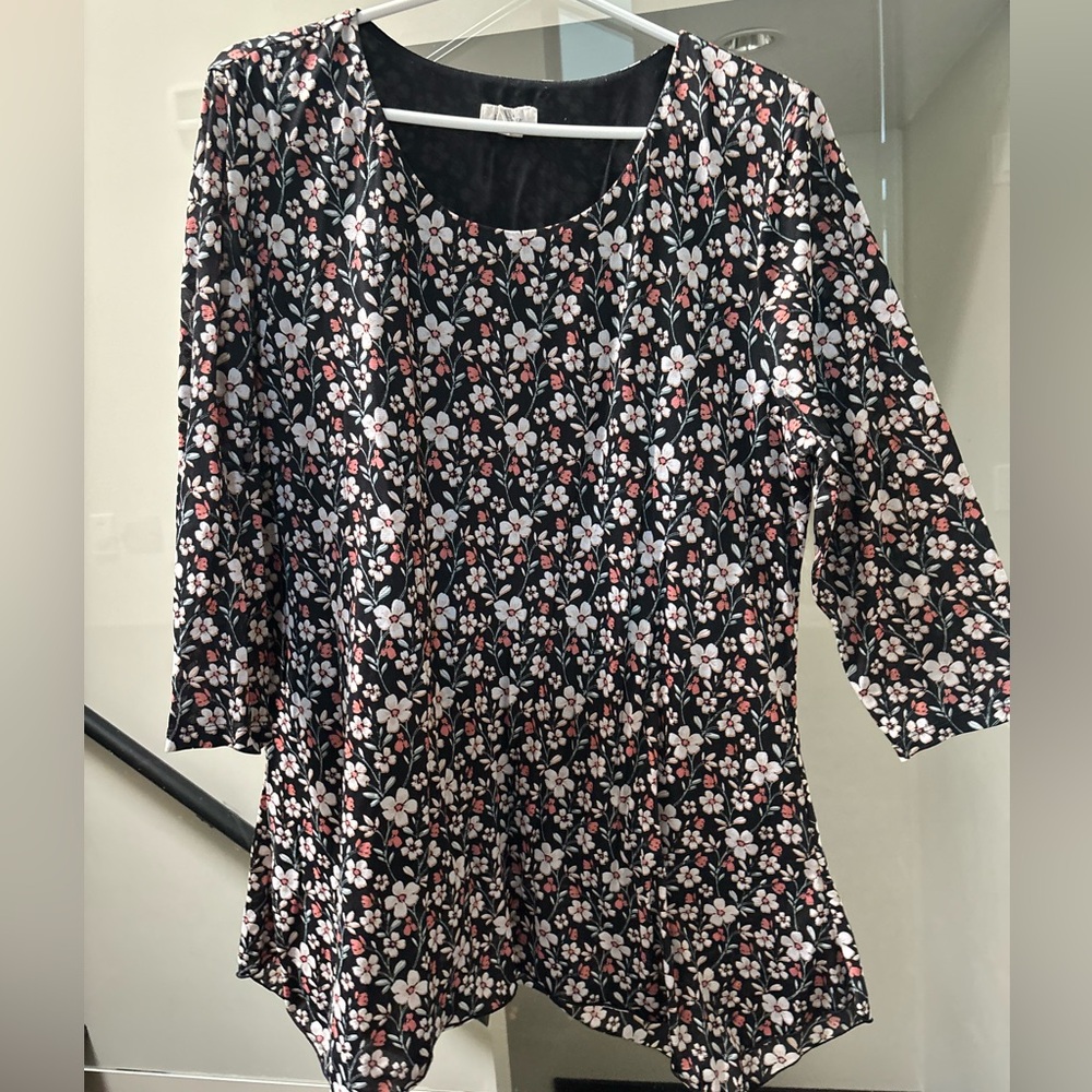 Style & Co. Black and White Dress